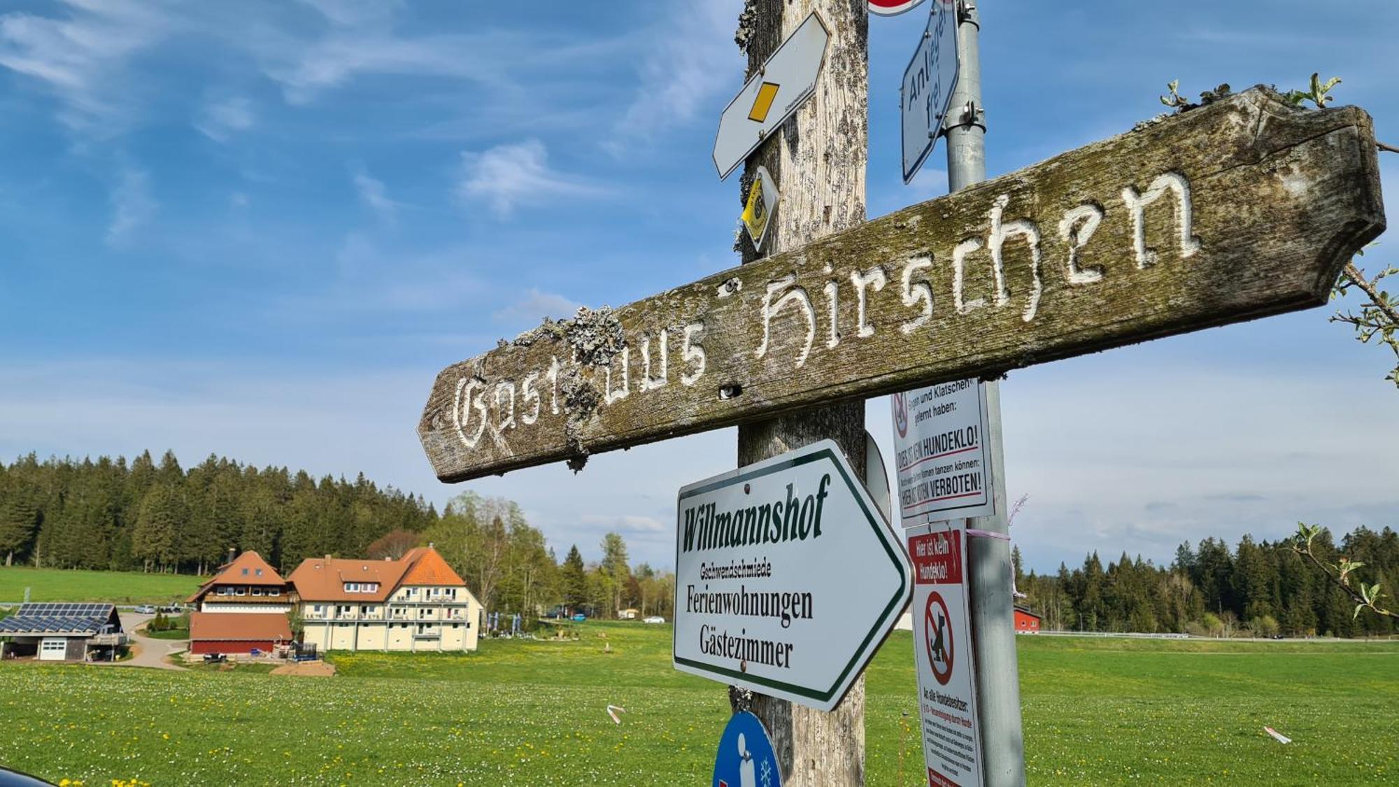Gasthaus Zum Hirschen Furtwangen Kültér fotó